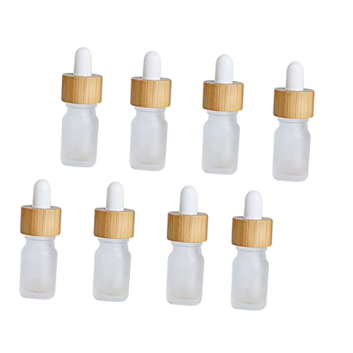 HAMPPLIES 8Stücke Leere Duftflasche Pipette Nachfüllbare Duftflasche für Ätherische Öle Parfümöle und Aromatherapie Hochwertige Tropfflaschen für Vielseitige von HAMPPLIES