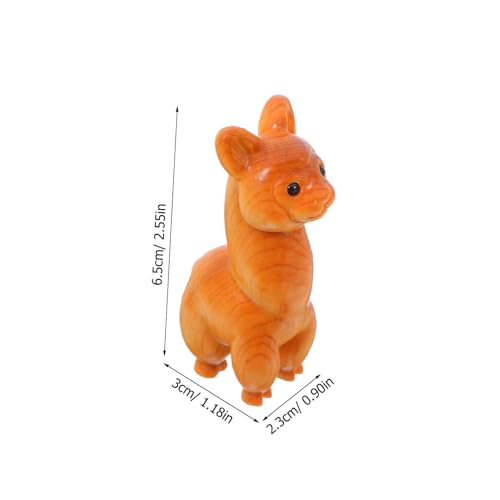 HAMPPLIES Alpaka Holzskulptur Kleine Handgefertigte Holzfigur Natürliche Maserung Einzigartiges Holzhandwerk Dekor für Wohn Arbeitsbereich HAMPPLIES Alpaka Holzskulptur Kleine Handgefertigte Holzfigur Natürliche Maserung Einzigartiges Holzhandwerk Dekor für Wohn Arbeitsbereich von HAMPPLIES