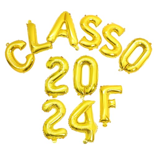 HAMPPLIES Aluminium Folienballons Class Of Abschlussball Dekoration für Party Leichte und Langlebige Luftballons für und Außendekoration HAMPPLIES Aluminium Folienballons Class Of Abschlussball Dekoration für Party Leichte und Langlebige Luftballons für und Außendekoration von HAMPPLIES