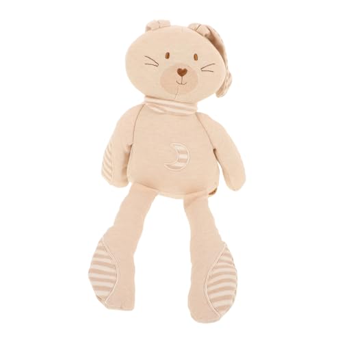 HAMPPLIES Bio Baumwolle Kuscheltier Hase Schmusetier Flauschiges Plüschtier Leicht Tragbar Sanfter Begleiter Für Babysensible Haut Fördert Beruhigung Und Schlaf von HAMPPLIES