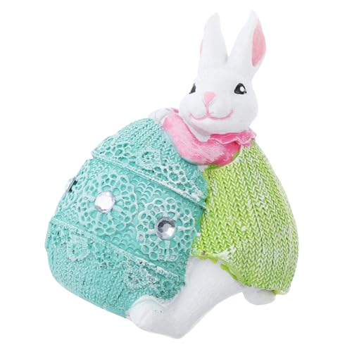 HAMPPLIES Easter Bunny Resin Figurine Niedlicher Tischdeko Hase Für Ostern Farbenfrohe Dekoration Für Wohnzimmer Und Schreibtisch Originelles Kunstwerk Für Festliche Anlässe HAMPPLIES Easter Bunny Resin Figurine Niedlicher Tischdeko Hase Für Ostern Farbenfrohe Dekoration Für Wohnzimmer Und Schreibtisch Originelles Kunstwerk Für Festliche Anlässe von HAMPPLIES