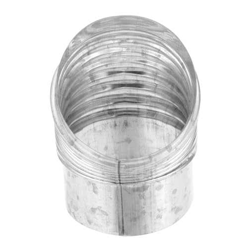 HAMPPLIES Edelstahl Rauchrohr Bogen Ofenrohr Anschluss Spiralschlauch Ofen Abgasrohr Holzofen Kompatibel Langlebig Rostfrei Einfache Montage HAMPPLIES Edelstahl Rauchrohr Bogen Ofenrohr Anschluss Spiralschlauch Ofen Abgasrohr Holzofen Kompatibel Langlebig Rostfrei Einfache Montage von HAMPPLIES