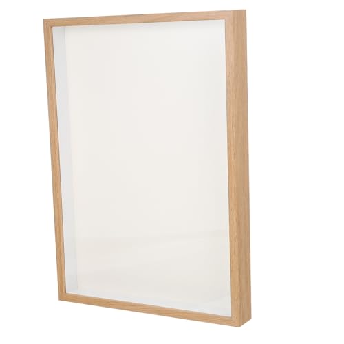 HAMPPLIES Einfacher Holz Bilderrahmen Mittelstarker Tiefer Fotorahmen für Tisch und Wand Natürlicher Holz Fotohalter zur Stilvollen Fotoanzeige und Wohnraumdekoration HAMPPLIES Einfacher Holz Bilderrahmen Mittelstarker Tiefer Fotorahmen für Tisch und Wand Natürlicher Holz Fotohalter zur Stilvollen Fotoanzeige und Wohnraumdekoration von HAMPPLIES