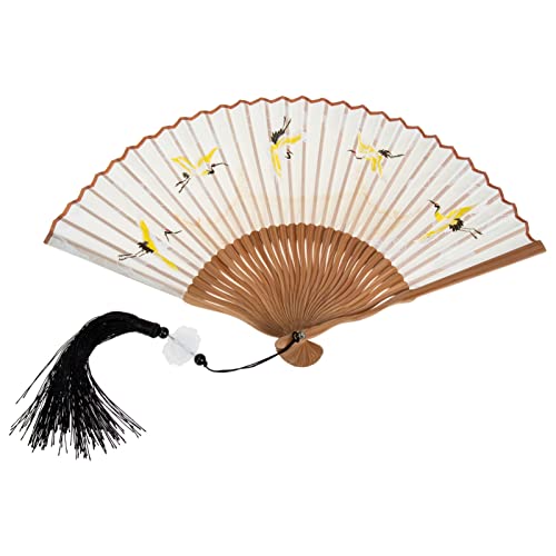 HAMPPLIES Faltbarer Seidenfächer im Retro Stil mit Klassischem Design für Dekoration und Sommeranlässe Perfektes und Fotoaccessoire für Partys und Besondere Gelegenheiten HAMPPLIES Faltbarer Seidenfächer im Retro Stil mit Klassischem Design für Dekoration und Sommeranlässe Perfektes und Fotoaccessoire für Partys und Besondere Gelegenheiten von HAMPPLIES