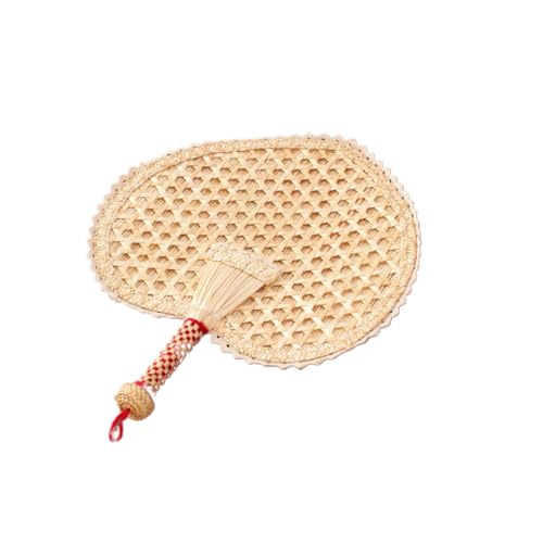 HAMPPLIES Handgefertigter Herzförmiger Bambusfächer Natürlicher Sommer Handventilator mit Leichter Tragbarer Feiner Verarbeitung für Strand Party und Alltag HAMPPLIES Handgefertigter Herzförmiger Bambusfächer Natürlicher Sommer Handventilator mit Leichter Tragbarer Feiner Verarbeitung für Strand Party und Alltag von HAMPPLIES