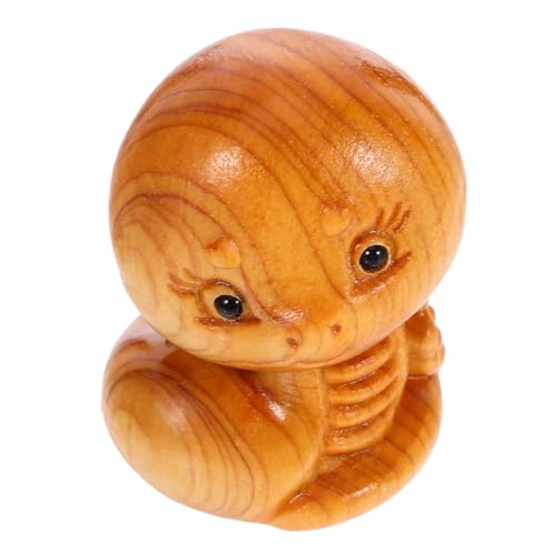 HAMPPLIES Handgeschnitzte Holzschlange Miniatur Schlangenfigur Dekoration Jahr der Schlange Desktop Deko Lebensecht und Leicht für Lernen und Garten HAMPPLIES Handgeschnitzte Holzschlange Miniatur Schlangenfigur Dekoration Jahr der Schlange Desktop Deko Lebensecht und Leicht für Lernen und Garten von HAMPPLIES