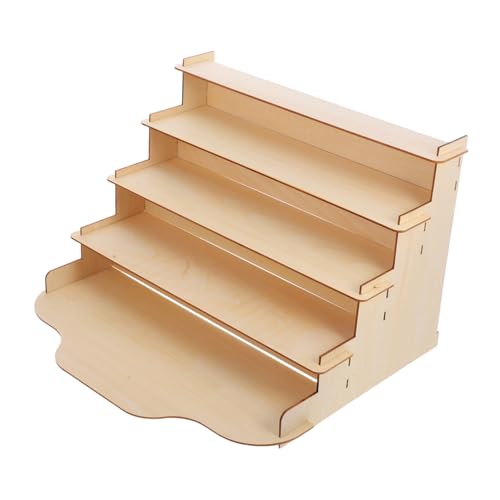 HAMPPLIES Holz Grußkartenständer aus Stabilem Lindenholz Mehrstufiges Displayregal für Postkarten und Geschenkekarten Vielseitiger Präsentationsständer für Einzelhandel und Bastelbedarf HAMPPLIES Holz Grußkartenständer aus Stabilem Lindenholz Mehrstufiges Displayregal für Postkarten und Geschenkekarten Vielseitiger Präsentationsständer für Einzelhandel und Bastelbedarf von HAMPPLIES