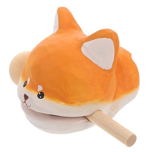 HAMPPLIES Holzfigur Fisch Kreatives Holzspielzeug für Stressabbauendes Percussion Instrument zur Meditation Dekorative Tischdeko für Büro und Zuhause Natürliche Holzdekoration mit HAMPPLIES Holzfigur Fisch Kreatives Holzspielzeug für Stressabbauendes Percussion Instrument zur Meditation Dekorative Tischdeko für Büro und Zuhause Natürliche Holzdekoration mit von HAMPPLIES