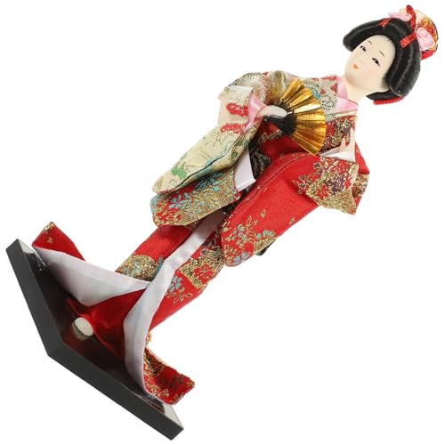 HAMPPLIES Japanische Geisha Kimono Puppe Handgefertigte Silkdoll für Desktop Dekoration Einzigartiges Kunsthandwerk aus Hochwertigem Material Farbenfrohe für Zuhause HAMPPLIES Japanische Geisha Kimono Puppe Handgefertigte Silkdoll für Desktop Dekoration Einzigartiges Kunsthandwerk aus Hochwertigem Material Farbenfrohe für Zuhause von HAMPPLIES