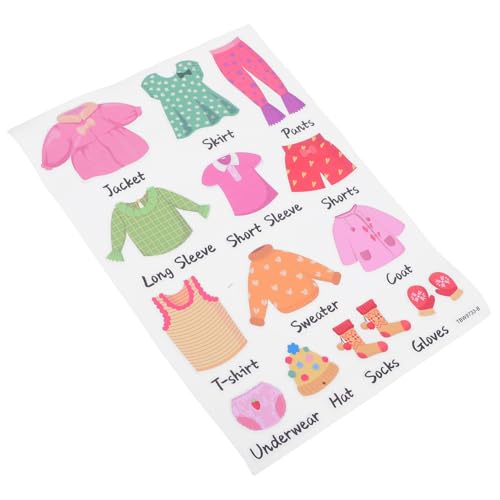 HAMPPLIES Kleiderschrank Aufkleber Mädchen PVC Selbstklebende Kleidung Klassifizierungs Etiketten für Kinderzimmer Ordnung und Einfache Kleidungssuche Teilig HAMPPLIES Kleiderschrank Aufkleber Mädchen PVC Selbstklebende Kleidung Klassifizierungs Etiketten für Kinderzimmer Ordnung und Einfache Kleidungssuche Teilig von HAMPPLIES