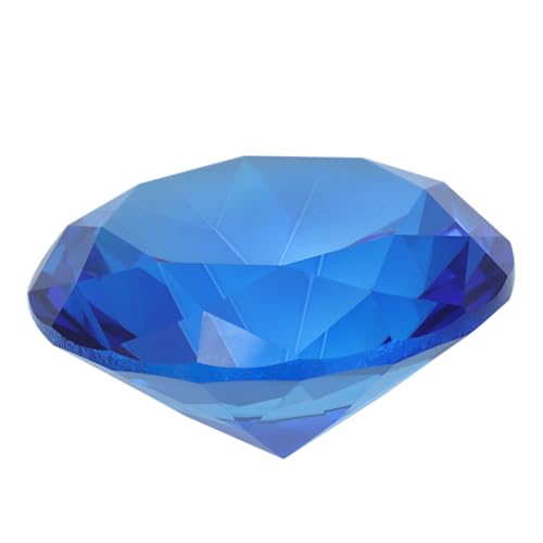 HAMPPLIES Künstlicher Blauer Dekoration für Hochzeit Party Romantisches Künstlicher Facettierter Schmuckstein für Braut Tischdeko HAMPPLIES Künstlicher Blauer Dekoration für Hochzeit Party Romantisches Künstlicher Facettierter Schmuckstein für Braut Tischdeko von HAMPPLIES