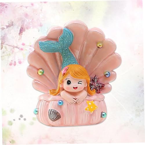 HAMPPLIES Mermaid Desktop Deko mit Perlen Cake Topper Meerjungfrau Figur für Geburtstagstorte Sicherer Dekorativ für Party und Kinderzimmer HAMPPLIES Mermaid Desktop Deko mit Perlen Cake Topper Meerjungfrau Figur für Geburtstagstorte Sicherer Dekorativ für Party und Kinderzimmer von HAMPPLIES