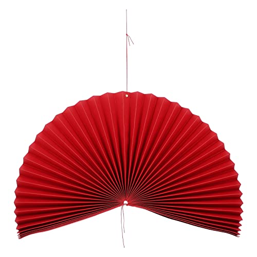 HAMPPLIES Runder Rot Papierfächer im Chinesischen Stil Wanddekoration für Hochzeiten Feste und Partys für Kreative Raumgestaltung und Foto Events HAMPPLIES Runder Rot Papierfächer im Chinesischen Stil Wanddekoration für Hochzeiten Feste und Partys für Kreative Raumgestaltung und Foto Events von HAMPPLIES