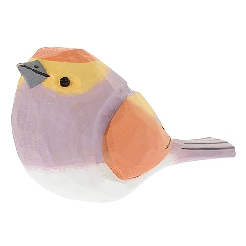 HAMPPLIES Vogelfiguren Aus Holz – Lebensechte Selbstgemachte Dekoration Für Büro Wohnzimmer Und Weihnachten von HAMPPLIES