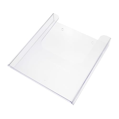 HAMPPLIES Wandordnerhalter Wandmontage Großer Kapazität Transparenter Dokumenten organizer für Büro Zeitschriften Prospekte Flyer Stehsammler HAMPPLIES Wandordnerhalter Wandmontage Großer Kapazität Transparenter Dokumenten organizer für Büro Zeitschriften Prospekte Flyer Stehsammler von HAMPPLIES