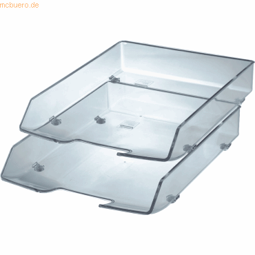 Han Briefablage Wave C4 glasklar von HAN