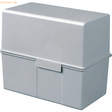Han Karteibox A8 quer inkl. 100 Karten und A-Z Register lichtgrau Han Karteibox A8 quer inkl. 100 Karten und A-Z Register lichtgrau von HAN