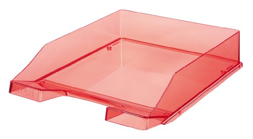 HAN 1026-X-29 Briefablage KLASSIK, A4, Polystyrol, rot-transparent HAN 1026-X-29 Briefablage KLASSIK, A4, Polystyrol, rot-transparent von HAN