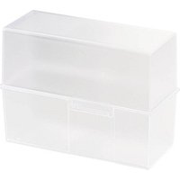HAN A7 Karteikasten DIN A7 für 300 Karteikarten transparent mit Deckel HAN A7 Karteikasten DIN A7 für 300 Karteikarten transparent mit Deckel von HAN