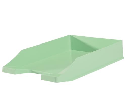 HAN Briefablage KLASSIK, 10 STÜCK Schreibtisch Organizer, Bürobedarf, Ablagefächer, Büromaterial, Briefkorb, Dokumentenablage, bis Format A4/C4, 1027-X-805, pastellgrün HAN Briefablage KLASSIK, 10 STÜCK Schreibtisch Organizer, Bürobedarf, Ablagefächer, Büromaterial, Briefkorb, Dokumentenablage, bis Format A4/C4, 1027-X-805, pastellgrün von HAN