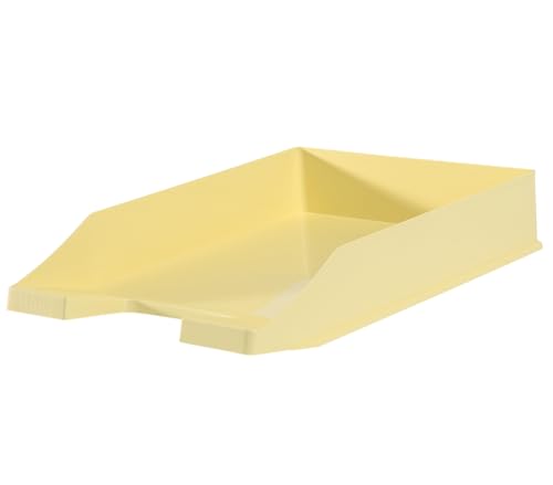 HAN Briefablage KLASSIK, 10 STÜCK Schreibtisch Organizer, Bürobedarf, Ablagefächer, Büromaterial, Briefkorb, Dokumentenablage, bis Format A4/C4, 1027-X-815, pastellgelb HAN Briefablage KLASSIK, 10 STÜCK Schreibtisch Organizer, Bürobedarf, Ablagefächer, Büromaterial, Briefkorb, Dokumentenablage, bis Format A4/C4, 1027-X-815, pastellgelb von HAN