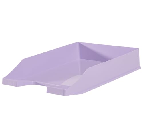 HAN Briefablage KLASSIK, 10 STÜCK Schreibtisch Organizer, Bürobedarf, Ablagefächer, Büromaterial, Briefkorb, Dokumentenablage, bis Format A4/C4, 1027-X-887, pastelllila HAN Briefablage KLASSIK, 10 STÜCK Schreibtisch Organizer, Bürobedarf, Ablagefächer, Büromaterial, Briefkorb, Dokumentenablage, bis Format A4/C4, 1027-X-887, pastelllila von HAN