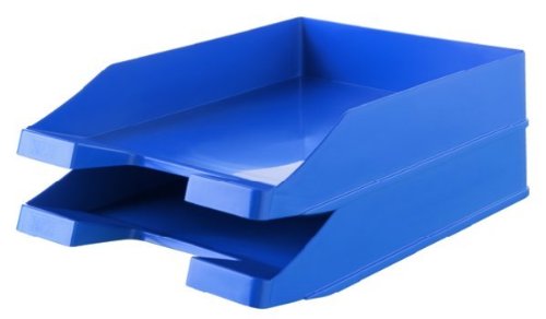 HAN Briefablage KLASSIK KARMA, DIN A4/C4, 100% Recyclingmaterial, stabil, öko-blau, 5 Stück HAN Briefablage KLASSIK KARMA, DIN A4/C4, 100% Recyclingmaterial, stabil, öko-blau, 5 Stück von HAN