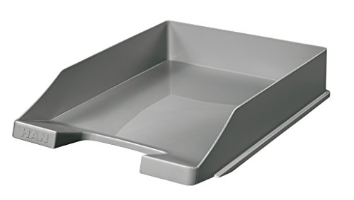 HAN Briefablage Klassik, 1 STÜCK Schreibtisch Organizer, Bürobedarf, Ablagefächer, Büromaterial, Briefkorb, Dokumentenablage, bis Format A4/C4, 1027-X-191, dunkelgrau HAN Briefablage Klassik, 1 STÜCK Schreibtisch Organizer, Bürobedarf, Ablagefächer, Büromaterial, Briefkorb, Dokumentenablage, bis Format A4/C4, 1027-X-191, dunkelgrau von HAN