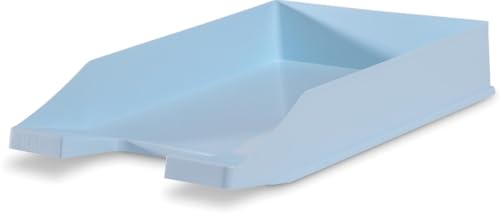 HAN Briefablage Klassik, 1 STÜCK Schreibtisch Organizer, Bürobedarf, Ablagefächer, Büromaterial, Briefkorb, Dokumentenablage, bis Format A4/C4, 1027-X-884, Pastellblau HAN Briefablage Klassik, 1 STÜCK Schreibtisch Organizer, Bürobedarf, Ablagefächer, Büromaterial, Briefkorb, Dokumentenablage, bis Format A4/C4, 1027-X-884, Pastellblau von HAN
