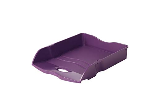 HAN Briefablage Re-LOOP, 6 STÜCK, 100% recycled, Dokumentenablage, Briefkorb, Briefhalter, Papierablage, bis Format DIN A4/C4 Unterlagen, 10298-957, lila HAN Briefablage Re-LOOP, 6 STÜCK, 100% recycled, Dokumentenablage, Briefkorb, Briefhalter, Papierablage, bis Format DIN A4/C4 Unterlagen, 10298-957, lila von HAN