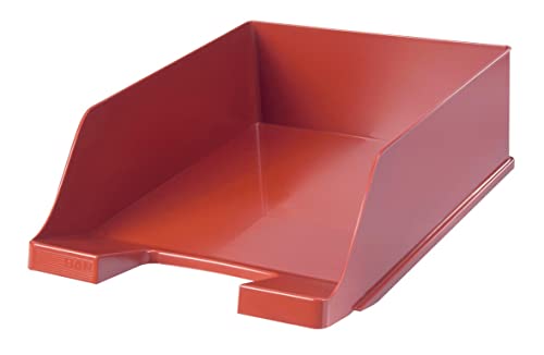 HAN Briefablage XXL C4, extra hohe Ausführung, Schreibtisch Organizer, Bürobedarf, Büromaterial, Briefkorb, Dokumentenablage, 1047-17, rot HAN Briefablage XXL C4, extra hohe Ausführung, Schreibtisch Organizer, Bürobedarf, Büromaterial, Briefkorb, Dokumentenablage, 1047-17, rot von HAN