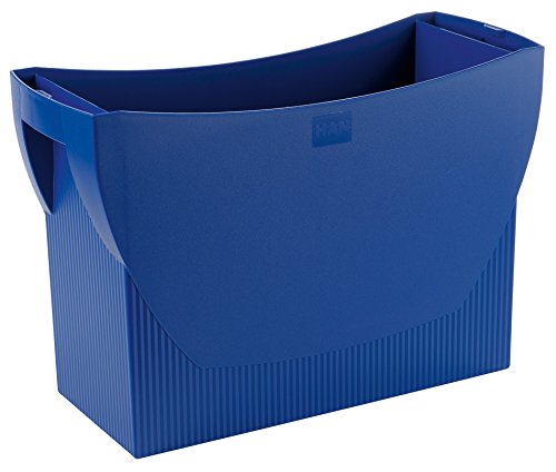 HAN Hängemappenbox SWING - praktische Box mit integrierten Stifteköcher für Mappen und Ordner, blau HAN Hängemappenbox SWING - praktische Box mit integrierten Stifteköcher für Mappen und Ordner, blau von HAN