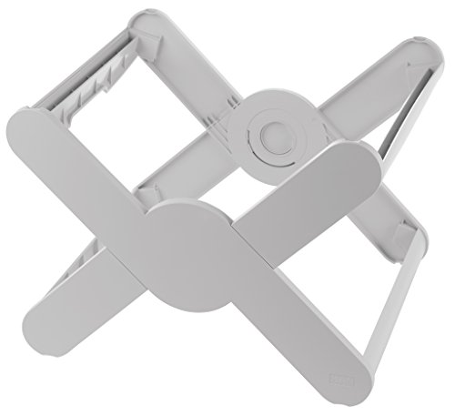 HAN Hängeregistraturkorb X-CROSS - Formschönes, modernes Design mit Tragegriffen, für 35 Hängemappen, stabil und stapelbar, lichtgrau, 19071-11 von HAN