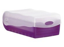 HAN Karteibox CROCO, DIN A7, fr 900 Karten, incl. 5 Sttzplatten, lila-transluzent HAN Karteibox CROCO, DIN A7, fr 900 Karten, incl. 5 Sttzplatten, lila-transluzent von HAN