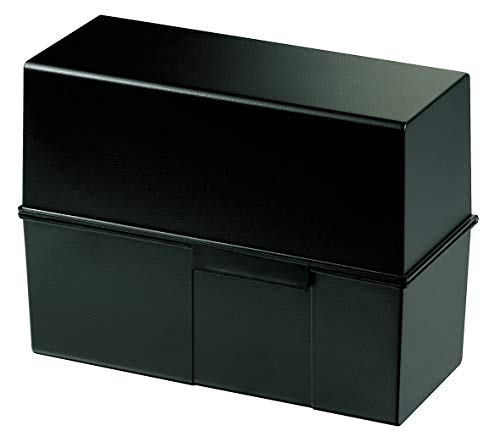 HAN Karteibox DIN A5 quer, für 450 Karten mit Stahlscharnier, schwarz, 975-13 HAN Karteibox DIN A5 quer, für 450 Karten mit Stahlscharnier, schwarz, 975-13 von HAN