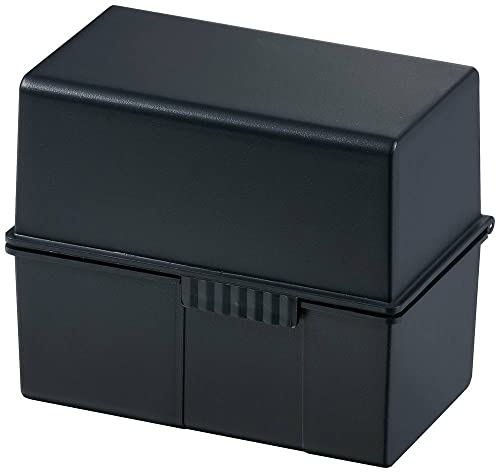 HAN Karteibox DIN A6 quer, mit A-Z Register und 100 Karten, schwarz, 976-K-13 HAN Karteibox DIN A6 quer, mit A-Z Register und 100 Karten, schwarz, 976-K-13 von HAN