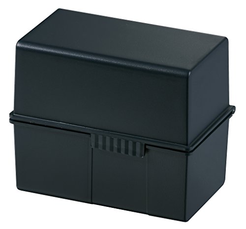 HAN Karteibox DIN A7 quer – 3 STÜCK, innovatives, attraktives Design für 300 Karteikarten mit Stahlscharnier, schwarz, 977-13 HAN Karteibox DIN A7 quer – 3 STÜCK, innovatives, attraktives Design für 300 Karteikarten mit Stahlscharnier, schwarz, 977-13 von HAN