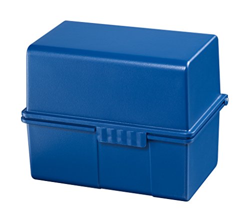 HAN Karteibox DIN A8 quer, innovatives, modernes Design für 200 Karteikarten, inklusive 100 Karteikarten und A-Z Register, 978-14, blau HAN Karteibox DIN A8 quer, innovatives, modernes Design für 200 Karteikarten, inklusive 100 Karteikarten und A-Z Register, 978-14, blau von HAN