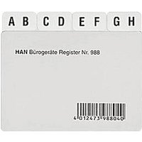 HAN Karteikartenregister A-Z transparent HAN Karteikartenregister A-Z transparent von HAN