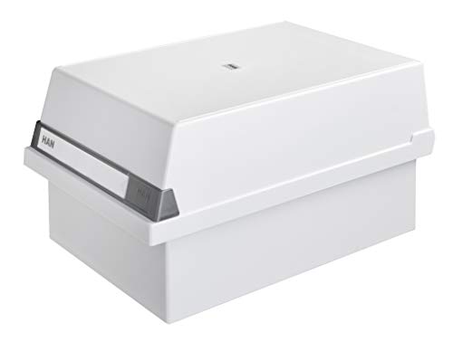 HAN Karteikasten DIN A5 quer - attraktives Design für bis zu 1300 Karten mit großem Beschriftungsfeld, 955-11 HAN Karteikasten DIN A5 quer - attraktives Design für bis zu 1300 Karten mit großem Beschriftungsfeld, 955-11 von HAN