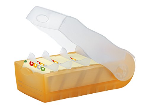 HAN Lernkarteibox CROCO, einfach Vokabeln lernen mit 5-Fächer-Lernsystem, DIN A7 Karteikasten für 900 Karten, inkl. 5 Stützplatten + 100 Lernkarten, Karteibox, Lernbox, 997-613, transluzent/orange HAN Lernkarteibox CROCO, einfach Vokabeln lernen mit 5-Fächer-Lernsystem, DIN A7 Karteikasten für 900 Karten, inkl. 5 Stützplatten + 100 Lernkarten, Karteibox, Lernbox, 997-613, transluzent/orange von HAN