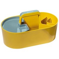 HAN Schreibtisch-Organizer Toolbox Loft gelb Kunststoff 4 Fächer 34,0 x 18,7 x 18,8 cm von HAN