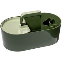 HAN Schreibtisch-Organizer Toolbox Loft grün Kunststoff 4 Fächer 34,0 x 18,7 x 18,8 cm von HAN