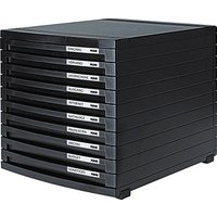HAN Schubladenbox Contur schwarz 1510-13, DIN B4 mit 10 Schubladen HAN Schubladenbox Contur schwarz 1510-13, DIN B4 mit 10 Schubladen von HAN