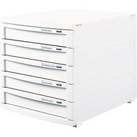 HAN Schubladenbox Contur weiß 1505-12, DIN B4 mit 5 Schubladen HAN Schubladenbox Contur weiß 1505-12, DIN B4 mit 5 Schubladen von HAN