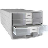 HAN Schubladenbox Impuls transparent 1012-63, DIN C4 mit 4 Schubladen HAN Schubladenbox Impuls transparent 1012-63, DIN C4 mit 4 Schubladen von HAN