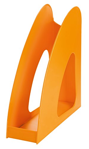 HAN Stehsammler LOOP - 6 STÜCK, modernes, junges Design für DIN A4/C4 Unterlagen, orange, 16210-51 von HAN