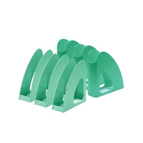 HAN Stehsammler Re-LOOP – 1 STÜCK, say yes to 100% recycled, modernes, junges Design für DIN A4/C4 Unterlagen, grün, 16218-905 von HAN