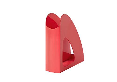 HAN Stehsammler Re-LOOP - 1 Stück, say yes to 100% recycled, Zeitungsständer, Stehordner, modernes, junges Design für DIN A4/C4 Unterlagen, 76 x 239 x 256 mm, 16218-917, rot HAN Stehsammler Re-LOOP - 1 Stück, say yes to 100% recycled, Zeitungsständer, Stehordner, modernes, junges Design für DIN A4/C4 Unterlagen, 76 x 239 x 256 mm, 16218-917, rot von HAN
