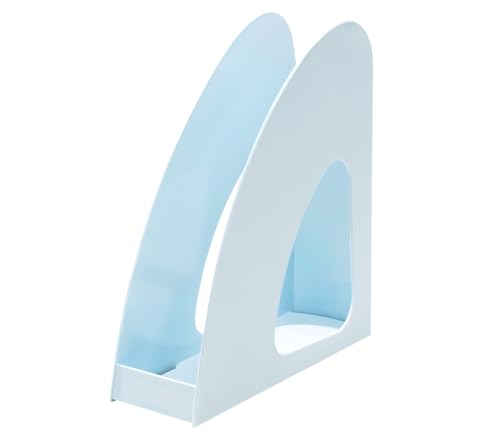 HAN Stehsammler Re-LOOP - 6 Stück, say yes to 100% recycled, Zeitungsständer, Stehordner, modernes, junges Design für DIN A4/C4 Unterlagen, 76 x 239 x 256 mm, 16218-884, pastellblau HAN Stehsammler Re-LOOP - 6 Stück, say yes to 100% recycled, Zeitungsständer, Stehordner, modernes, junges Design für DIN A4/C4 Unterlagen, 76 x 239 x 256 mm, 16218-884, pastellblau von HAN